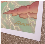 STORM QUEEN Signed Lithograph by Tara McPherson